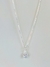 Colar gota prata 925