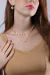 Chocker pérolas achatadas - comprar online