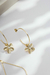 Argola flor - comprar online