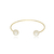 Bracelete fio liso pérola