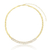 Chocker fita com riviera baguete