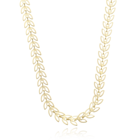 Chocker folha vazada