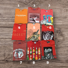 Remera Call Jeans. Rojas