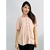 Camisa rosa manga curta feminina TAM 48