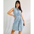 vestido jeans laço TAM M na internet