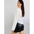 Camisa branca manga longa feminina TAM M - comprar online