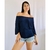 Blusa azul morcego feminina COLCCI TAM G na internet