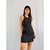 Vestido preto brilho CALVIN KLEIN TAM P - comprar online