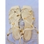 Rasteirinha off white tiras AREZZO TAM 35 na internet