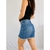 Saia jeans feminina TAM P - Qnova Second Hand