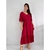 Vestido longo bordô TAM 44 - comprar online