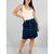 Saia jeans midi feminina TAM 40 - Qnova Second Hand