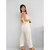 Macacão off white de linho TAM M - comprar online