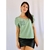 Blusa verde renda feminina TAM M - Qnova Second Hand