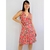 Vestido rosa floral TAM 40 - loja online