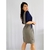 Vestido de seda com bolsos TAM P - comprar online