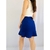 saia azul peplum TAM M - comprar online