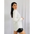 Camisa branca alongada feminina TAM G - loja online