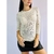 blusa de tricô off white ZARA TAM P