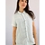 Camisa azul clara de linho TAM M - loja online