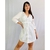 Vestido branco de algodão TAM M - Qnova Second Hand