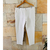 calça feminina branca plus size TAM 50 - Qnova Second Hand