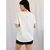 Blusa branca de linho feminina TAM G na internet