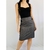 Saia cinza de alfaiataria lã TAM M - Qnova Second Hand