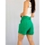 Short verde alfaiataria feminino TAM M na internet