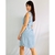 vestido jeans laço TAM M - comprar online