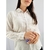 Camisa branca de linho unissex TAM P na internet