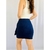 saia azul marinho TAM P - Qnova Second Hand