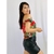 Cropped floral feminino TAM M - loja online