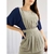 Vestido de seda com bolsos TAM P - Qnova Second Hand
