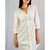 Vestido branco de algodão TAM M na internet