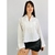 Camisa branca manga longa feminina TAM M