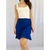 saia azul peplum TAM M - loja online