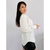 camisa branca manga longa TAM M - Qnova Second Hand