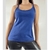 blusa azul de malha feminina TAM G