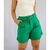 Short verde alfaiataria feminino TAM M - Qnova Second Hand
