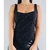 Blusa preta brilhosa feminina TAM P na internet