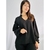 Imagem do Blusa preta feminina manga longa TAM G