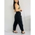 Calça preta jogger feminina GREGORY TAM 38 - Qnova Second Hand