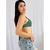 Top meia taça verde feminino TAM P na internet
