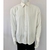 Camisa branca quadriculada masculina TAM GG