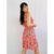 Vestido rosa floral TAM 40