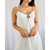 vestido branco boho bordado TAM P - comprar online