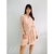 vestido rosa manga longa TAM P
