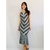 Vestido azul listrado MOB TAM P