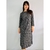 vestido cinza midi de tricô TAM M - comprar online